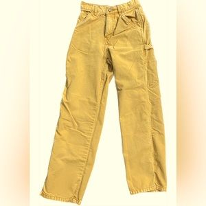 Rusty Orange High Rise Carpenter Jean